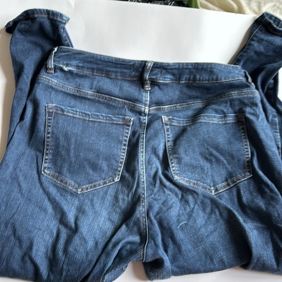 Lane Bryant Mid Rise Super Stretch Skinny Jeans 18R - Picture 3 of 5